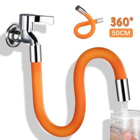 أنبوب تمديد الصنبور يدور بحرية 360 درجة