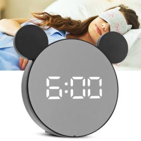 ساعة منبه رقمية ذكية على شكل ميكي ماوس