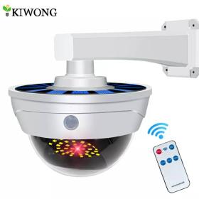 مصباح مراقبة خارجي يعمل بالطاقة الشمسية مضاد للسرقة مع مستشعر حركة PIR