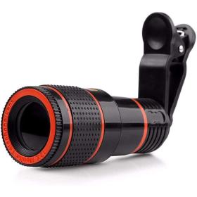 عدسة كاميرا الهاتف الذكي العالمية القابلة للتثبيت مع تقريب 14x