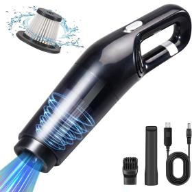 مكنسة كهربائية لاسلكية قابلة لإعادة الشحن بقوة 10000 باسكال للسيارة