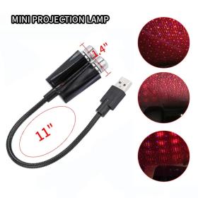 جهاز عرض النجوم LED الداخلي للسيارة بمنفذ USB مزدوج