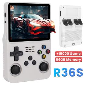 جهاز ألعاب محمول R36S – بنظام مفتوح المصدر وتصميم كلاسيكي