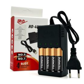 شاحن بطاريات AAA/AA بجهد 1.2 فولت