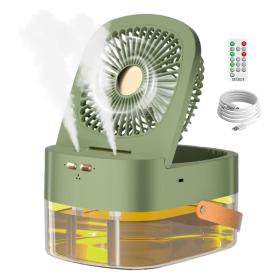 مروحة بثلاث سرعات مع معطر جو وسعة خزان كبيرة