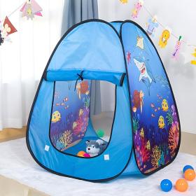 خيمة ألعاب للأطفال مع 10 كرات ملوّنة – مساحة ممتعة وآمنة للّعب والمرح