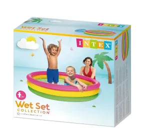 Intex 57422NP Piscine Gonflable Sunset Glow 1.47m x 33cm *****