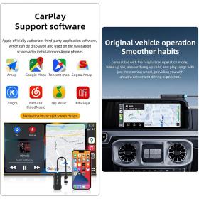 جهاز USB ذكي للسيارات يدعم CarPlay وAndroid Auto لاسلكياً