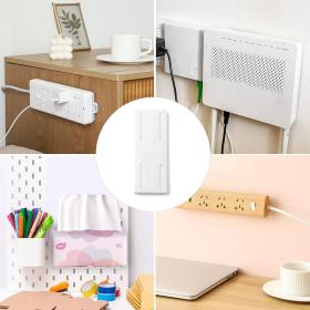 طقم 4 حوامل جداريّة لاصقة بدون تثقيب