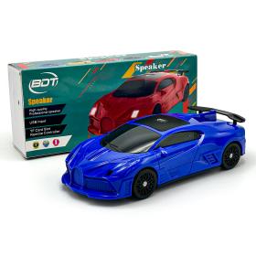 مكبر صوت بلوتوث على شكل سيارة فخمة مع USB وفتحة TF