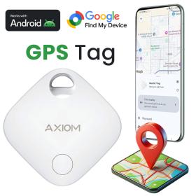 جهاز تعقب ذكي AXIOM GPS يعمل مع تطبيق Google Find My Device