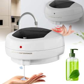 موزع صابون أوتوماتيكي بقدرة 600 مل مع حساس ذكي بالأشعة تحت الحمراء