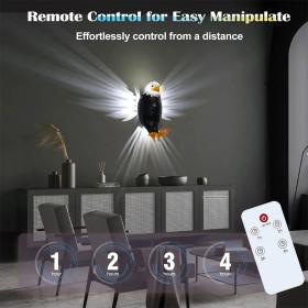 مصباح جداري على شكل نسر