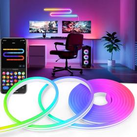 شريط نيون RGB - أضواء ذكية وتحكم عن بعد
