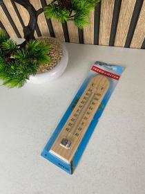 ميزان حرارة خشبي بطول 25 سم لقياس درجة الحرارة