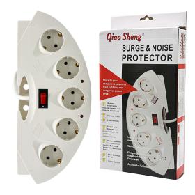 حامي مقبس التمديد – 6 مقابس