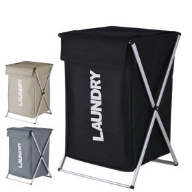  سلة غسيل للملابس المتسخة بغطاء