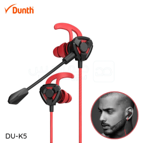 سماعات رأس سلكية للألعاب مع ميكروفون مدمج، لأجهزة PS4 وSwitch وXbox وPC 3.5 ملم DUNTH DU-K5