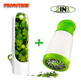 عبوة رمضان 2 في 1 كبسولة تخزين ومطحنة أعشاب وتوابل يدوية