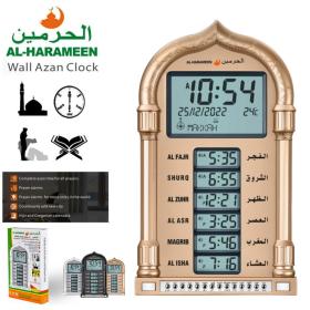 ساعة الآذان LED بشاشة عرض LED من الحرمين HA-4028