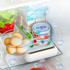 منقي ومعقم هواء الثلاجة، ومزيل الروائح الكريهة، ويحافظ على الطعام طازجًا