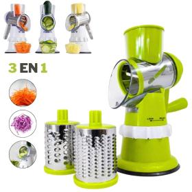 قطاعة خضروات متعددة الوظائف، 3 في 1 قطاعة دائرية