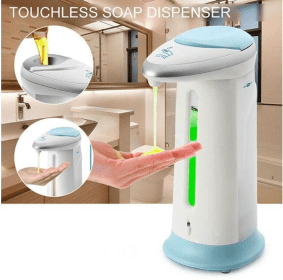 موزع صابون أوتوماتيكي يعمل بدون لمس بسعة 300 مل